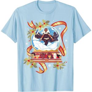 imageMarvel Storm and the XMen Christmas Holiday Snow Globe TShirtBaby Blue