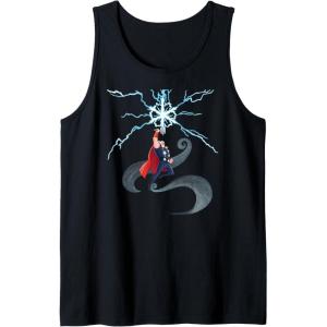 imageMarvel Thor Winter Snowflake Holiday Tank TopBlack