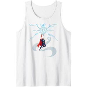 imageMarvel Thor Winter Snowflake Holiday Tank TopWhite