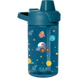 imageSimple Modern Kids Tritan Plastic Summit Water Bottle  Marvel Spiderman 12 oz BPAFree Cup with Covered Leak Proof Straw Lid for Girls Toddlers  Spider GwenBlippi Space
