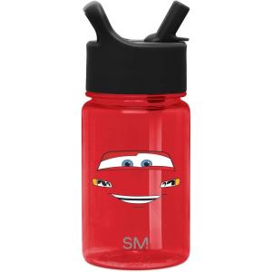 imageSimple Modern Kids Tritan Plastic Summit Water Bottle  Marvel Spiderman 12 oz BPAFree Cup with Covered Leak Proof Straw Lid for Girls Toddlers  Spider GwenDisney Cars KaChow