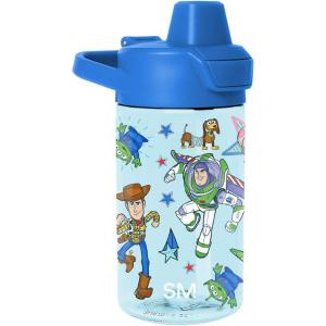 imageSimple Modern Kids Tritan Plastic Summit Water Bottle  Marvel Spiderman 12 oz BPAFree Cup with Covered Leak Proof Straw Lid for Girls Toddlers  Spider GwenDisney Buzz and Woody Adventures