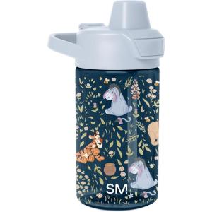 imageSimple Modern Kids Tritan Plastic Summit Water Bottle  Marvel Spiderman 12 oz BPAFree Cup with Covered Leak Proof Straw Lid for Girls Toddlers  Spider GwenDisney Winnie the Pooh Floral