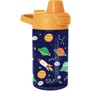 imageSimple Modern Kids Tritan Plastic Summit Water Bottle  Marvel Spiderman 12 oz BPAFree Cup with Covered Leak Proof Straw Lid for Girls Toddlers  Spider GwenOuter Space