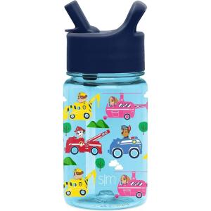 imageSimple Modern Kids Tritan Plastic Summit Water Bottle  Marvel Spiderman 12 oz BPAFree Cup with Covered Leak Proof Straw Lid for Girls Toddlers  Spider GwenPaw Patrol Adventures