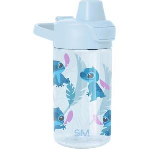imageSimple Modern Kids Tritan Plastic Summit Water Bottle  Marvel Spiderman 12 oz BPAFree Cup with Covered Leak Proof Straw Lid for Girls Toddlers  Spider GwenDisney Tropical Stitch