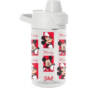 imageSimple Modern Kids Tritan Plastic Summit Water Bottle  Marvel Spiderman 12 oz BPAFree Cup with Covered Leak Proof Straw Lid for Girls Toddlers  Spider GwenDisney Mickey Montage
