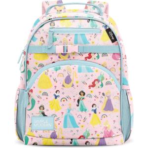 imageSimple Modern Medium Marvel Toddler Backpack for School Girls and Boys  Kindergarten Elementary Kids Backpack  Fletcher Collection  Kids  15quot tall  Spidey KidDisney Princess Rainbows