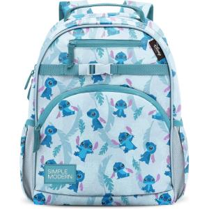 imageSimple Modern Medium Marvel Toddler Backpack for School Girls and Boys  Kindergarten Elementary Kids Backpack  Fletcher Collection  Kids  15quot tall  Spidey KidDisney Tropical Stitch