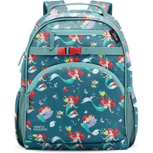 imageSimple Modern Medium Marvel Toddler Backpack for School Girls and Boys  Kindergarten Elementary Kids Backpack  Fletcher Collection  Kids  15quot tall  Spidey KidDisney Ariels Day Dream