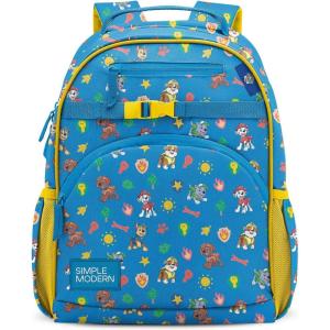 imageSimple Modern Medium Marvel Toddler Backpack for School Girls and Boys  Kindergarten Elementary Kids Backpack  Fletcher Collection  Kids  15quot tall  Spidey KidPaw Patrol Outdoor Adventures