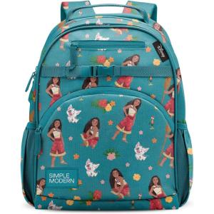 imageSimple Modern Medium Marvel Toddler Backpack for School Girls and Boys  Kindergarten Elementary Kids Backpack  Fletcher Collection  Kids  15quot tall  Spidey KidDisney Moana Oceana
