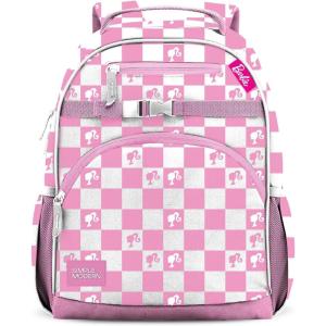 imageSimple Modern Medium Marvel Toddler Backpack for School Girls and Boys  Kindergarten Elementary Kids Backpack  Fletcher Collection  Kids  15quot tall  Spidey KidBarbie Checkmate