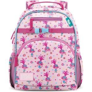 imageSimple Modern Medium Marvel Toddler Backpack for School Girls and Boys  Kindergarten Elementary Kids Backpack  Fletcher Collection  Kids  15quot tall  Spidey KidTrolls Poppy Mashup
