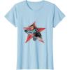 imageMarvel Avengers Bucky Barnes Winter Soldier TShirtBaby Blue