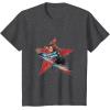 imageMarvel Avengers Bucky Barnes Winter Soldier TShirtDark Heather Grey