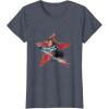 imageMarvel Avengers Bucky Barnes Winter Soldier TShirtHeather Blue