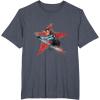 imageMarvel Avengers Bucky Barnes Winter Soldier TShirtHeather Blue