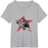 imageMarvel Avengers Bucky Barnes Winter Soldier TShirtHeather Grey