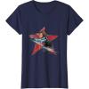 imageMarvel Avengers Bucky Barnes Winter Soldier TShirtNavy Blue