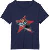 imageMarvel Avengers Bucky Barnes Winter Soldier TShirtNavy Blue