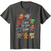 imageMarvel Avengers Christmas Gingerbread Wishing Sweet Holiday TShirtAsphalt Grey