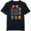 imageMarvel Avengers Christmas Gingerbread Wishing Sweet Holiday TShirtBlack