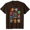 imageMarvel Avengers Christmas Gingerbread Wishing Sweet Holiday TShirtBrown