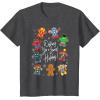 imageMarvel Avengers Christmas Gingerbread Wishing Sweet Holiday TShirtDark Heather Grey