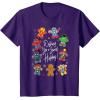 imageMarvel Avengers Christmas Gingerbread Wishing Sweet Holiday TShirtPurple