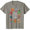 imageMarvel Avengers Christmas Gingerbread Wishing Sweet Holiday TShirtSlate Grey