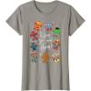 imageMarvel Avengers Christmas Gingerbread Wishing Sweet Holiday TShirtSlate Grey