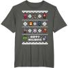 imageMarvel Avengers Christmas Sweater Happy Holidays TShirtAsphalt Grey
