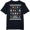 imageMarvel Avengers Christmas Sweater Happy Holidays TShirtBlack