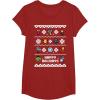 imageMarvel Avengers Christmas Sweater Happy Holidays TShirtCranberry Red