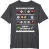 imageMarvel Avengers Christmas Sweater Happy Holidays TShirtDark Heather Grey