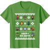imageMarvel Avengers Christmas Sweater Happy Holidays TShirtGrass Green