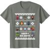 imageMarvel Avengers Christmas Sweater Happy Holidays TShirtOlive Heather
