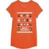imageMarvel Avengers Christmas Sweater Happy Holidays TShirtOrange