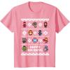 imageMarvel Avengers Christmas Sweater Happy Holidays TShirtPink