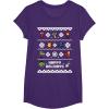 imageMarvel Avengers Christmas Sweater Happy Holidays TShirtPurple