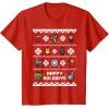 imageMarvel Avengers Christmas Sweater Happy Holidays TShirtRed