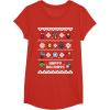 imageMarvel Avengers Christmas Sweater Happy Holidays TShirtRed