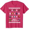 imageMarvel Avengers Christmas Sweater Happy Holidays TShirtRed Heather