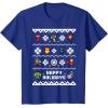 imageMarvel Avengers Christmas Sweater Happy Holidays TShirtRoyal Blue