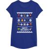 imageMarvel Avengers Christmas Sweater Happy Holidays TShirtRoyal Blue