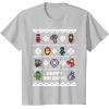 imageMarvel Avengers Christmas Sweater Happy Holidays TShirtSilver Grey