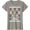 imageMarvel Avengers Christmas Sweater Happy Holidays TShirtSlate Grey