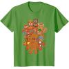 imageMarvel Avengers Gingerbread Cookies Christmas TShirtGrass Green