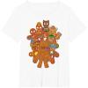imageMarvel Avengers Gingerbread Cookies Christmas TShirtWhite